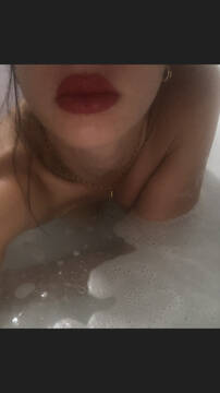 Un bel bagno caldo...????